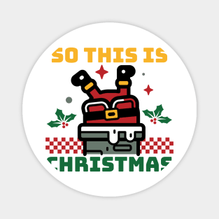 Santa's Merry Mishap - So This is Christmas Magnet